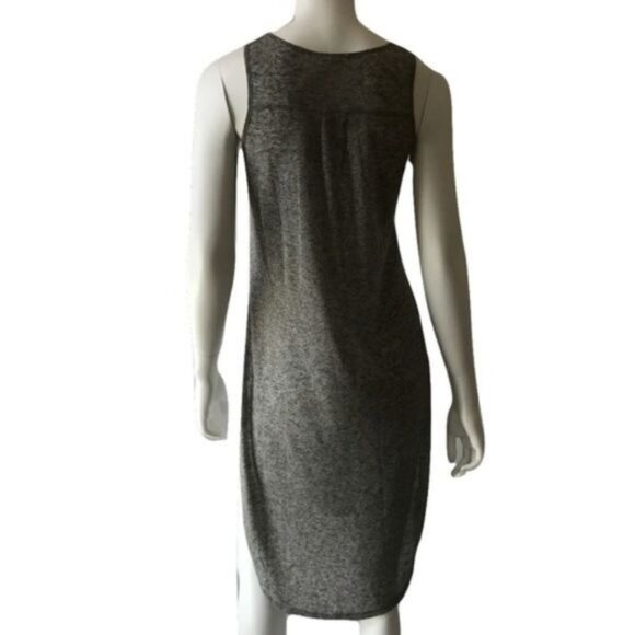 Heather Gray Side Slit Swim Cover Up - Picture 3 of 3